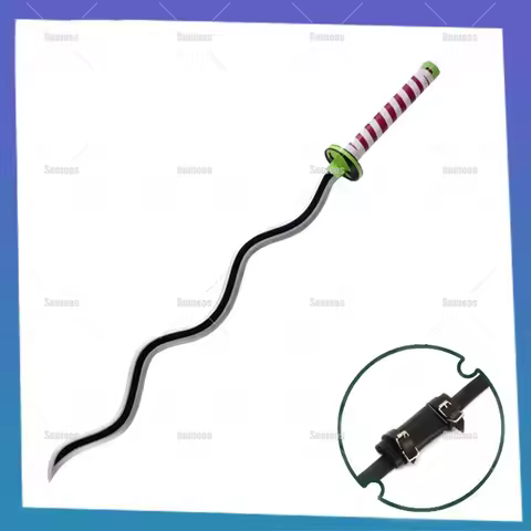 Iguro Obanai Cosplay Sword Prop 105CM Halloween Party Iguro Obanai Cosplay Costumes Props Accessory