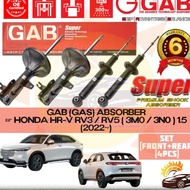 GAB SUPER PREMIUM Honda HR-V Hrv RV5 3M0 3N0 1.5 (2022~) Gas Shock Strut Absorber ( FRONT REAR SET )