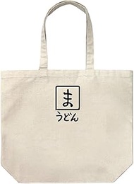 COSPA Beyond Forhythm Mashiro Udon Large Tote Natural, Approx. H 15.7 x W 18.9 x D 5.9 inches (40 x