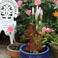 LOVIVER Yard Stake Christmas Decoration Gift Garden Sign Decorative Garden Stake Yard Sign for Sidew