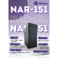H3Tech NAR-151 PC Computer Case Includes 450W PSU - Powersupply PC Case 450W
