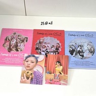 Twice formula of love 淨專 專輯 25@all 送Sana 定延 postcard