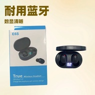 E6S Bluetooth Headset Digital Display A6S Macaron E7 Bluetooth Headset Mini Sports Earbuds 1.8