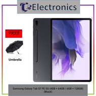 Samsung Galaxy Tab S7 FE 5G (T736B) [4GB+64GB/6GB+128GB] Free Umbrella  *1 Year Local Samsung Warran