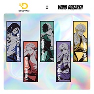 One Color Anime Wind Breaker Hologram Slap Sticker, Anime Wind Breaker Hologram Sticker, Anime Wind 