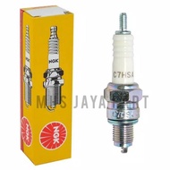 NGK Spark Plug C7HSA NGK G Power NGK C7 NGK SPARK PLUG C7HSA SUPRA GRAND MIO JUPITER WHITE HEAD