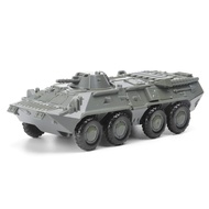 ZEZEFUFU 1/72 Scale BTR-80 Wheeled Armored Vehicle Model Military 4D Assembly Mode (Unassembled Kit)