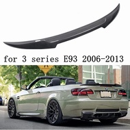 M4 style For BMW E93 3 Series Spoiler 2006-2013 2 Door E93 Real carbon fiber Rear Wing Spoiler