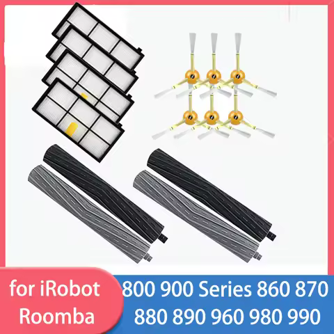 For iRobot Roomba 960 900 891 800 Series Accessories Spare Parts Vacuum Cleaner Replenishment Kit Ru
