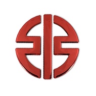 Kawasaki Ninja400 650 H2R H2 Z400 9003d Emblem Logo Soft Red Decorative Sticker Tank Motorcycle (2pc