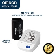 Omron HEM-7156 Automatic Upper Arm Blood Pressure Monitor BPM Digital with Intellicuff