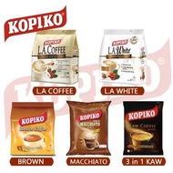Kopiko LA Coffee / LA White Coffee / 3 in One KAW / Brown Coffee Mix / Macchiato Instant Coffee 3 in