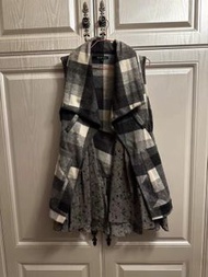 Giusto dama 羊毛格仔馬甲1碼