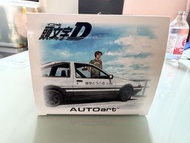 Autoart Toyota AE86 initial D 頭文字D