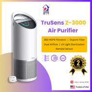 Trusens Z-3000 Air Purifier, SensorPod, Large Room (750 Sq Ft Range), 360 HEPA Filtration with Dupont Filter - Z3000 (2-Year Local Warranty)