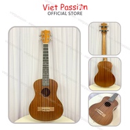 Genuine Wooden tenor ukulele New Model 10 Compact Design, Thick And Warm Tone For Beginners Viet Passion HCM