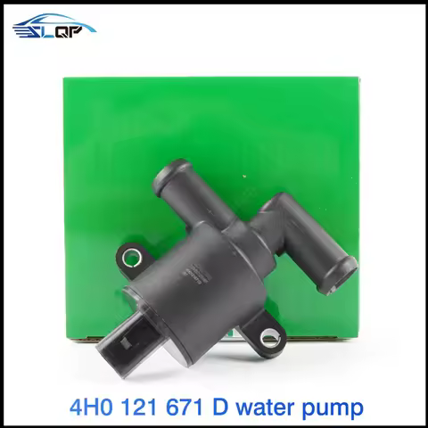 4H0121671D Coolant Control ValveAuxiliary coolant pump For Q3 Golf Jetta Tiguan Skoda Sharan 5Q0 906