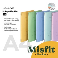 Kokuyo FU-V10 Flat File A4 Binder Document Folder Document Paper Folder 2 Holes File Folder A4 File 