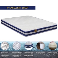 Solano Excellent Sleep Spring Mattress H9"