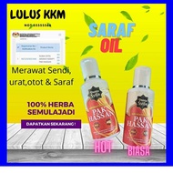 Saraf Oil MINYAK SARAF (Rawatan Sendi,Urat &amp; Otot ) Lenguh, Kebas,sakit LUTUT ,PINGGANG,terseliuh,lepas strok,gangguan