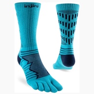 INJINJI ULTRA RUN MIDWEIGHT CREW COOLMAX PACIFIC ULTRA-Thin Running Socks Blue High Calf