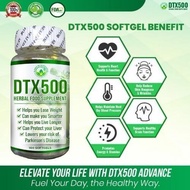 DTX500 Food Supplement l DTX500 Herbal Capsule | 100% Organic l FDA Approved l 100 Soft gels Bottle