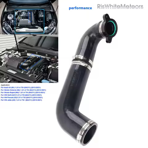 performance Turbo air intake Pipe for VW Golf MK7 Passat 3G Jetta Audi A3 8V VGA 1.2/1.4 TSI TFSI EA