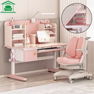 BK Study Table Ergonomic  Children's Table And Chair Set , Height Adjustable Student Table /study De