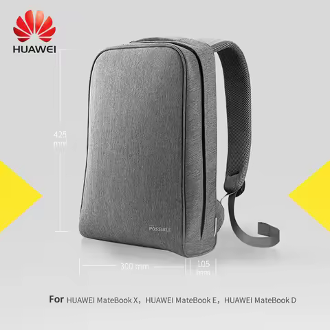 For HUAWEI Backpack Polyester Fiber Laptop Backpack Bag For HUAWEI MateBook X / E / D Series / MateB