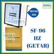 ANALOG PANEL METER SF-96-HZ-VIBRATING FREQUENCY METER FREQUENCY METER 72X72 VIBRATE VIBRATION