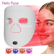 Red light treatment photon facial mask Hello Face M500S LED 630nm 850nm