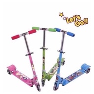 bright88 shop character scooter 3wheel with lights kids scooter 3 wheel