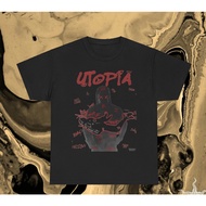 Travis Scott Utopia Tee Classic Graphic T-shirt Summer Casual Wear for Music Fan Gift S-5XL