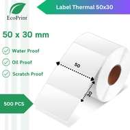 ECOPRINT Thermal Label 50x30 contents 500
