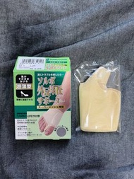 全新 拇指外翻 超薄型護套 Sorbothane 中碼 左腳
