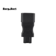 bergPDU UPS C14 to C5, IEC320 C13/C14 to C5/C6 Kettle Lead to PC Laptop Power Supply Cable Adapter