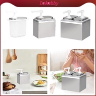 [Lohobby] Distributor Pump Sauce Sauce Ketchup Syrup Pump 2 L FRUCTOSE SUNPS Pressure Bottle Bottle