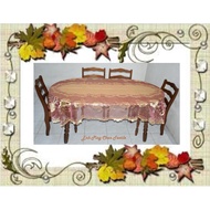 Lace Table Cloth (Oblong) (8 Person Table 150cm*250cm)