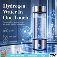 Portable Hydrogen Water Bottle Rechargeable Negative Ion Water Cup Hydrogen Water Generater