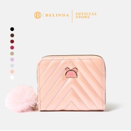 BELINDA Wallet For Woman Leather Korean Fashion Multi-Slot Card Holder Coin Purse Short Wallet E034