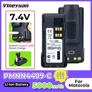 {DC-191}5000mAh PMNN4409AR Type-C USB Replacement for Motorola APX4000 XPR3500 XPR7380 XPR7550 GP338
