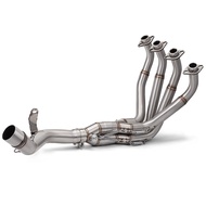 ท่อไอเสียแบบสวมสำหรับ Kawasaki Z900 SE Ninja900ท่อกลางไอเสียเชื่อมต่อท่อเต็มระบบไอเสียเหมาะกับท่อไอเ