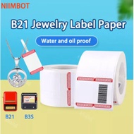 B21/B3S Label Jewelry Sticker Paper Roll Jing Chen (Niimbot) B21 Label Printer - Color