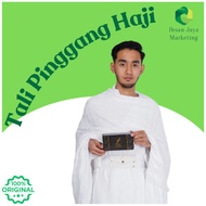 TALI PINGGANG AL-BAHR ORIGINAL HAJI UMRAH BELT IHRAM BELT TALI PINGGANG IHRAM PUTIH