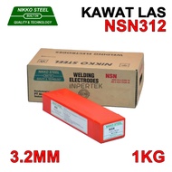 Kawat Las NSN312 3.2mm NIKKO STEEL Elektroda NSN 312 3.2 mm Welding Listrik 3.2 X 350 Stainless Kema