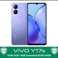 VIVO Y17s RAM 6GB ROM 128GB 5000mAh Baterry 6.64 Inci Full Screen