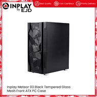 Inplay Meteor 03 | White | White Tempered Glass ATX PC Case | Inplay by EJD [CASE ONLY NO FAN]