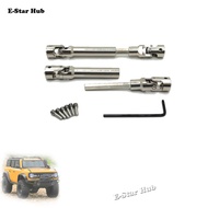 Front and Rear Drive Shafts for RC Crawler 1/10 Car 4WD HB R1001 R1002 R1003 Metal Upgrade Parts