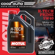 Motul H-TECH Prime 5W40 4L H-TECH Engine Lubricants - 100% Synthetic