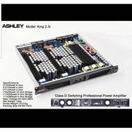 POWER AMPLIFIER ASLEY KING 2.3R CLASS D SWITCING 2 X 3000 WATT